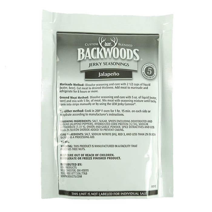 Backwoods Jerky Seasoning Cajun Jalapeno Cracked Pepper Teriyaki Variety Pack