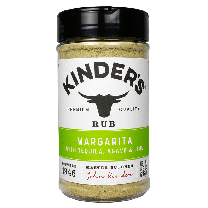 Kinder's Margarita Premium Seasoning Tequila Agave & Lime Gluten Free 8.8 Oz