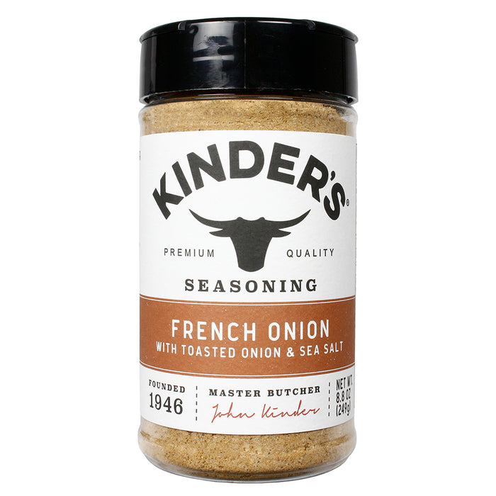 Kinder's French Onion with Toasted Onion & Sea Salt Premium Seasoning 8.8 Oz