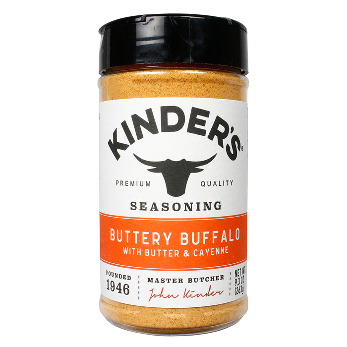 Kinder's Buttery Buffalo Butter & Cayenne Premium Quality Seasoning 9.3 Ounce