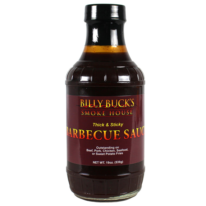 Billy Buck's Smokehouse Thick & Sticky Barbecue Sauce 19 Oz Gluten Free BB-SAUCE