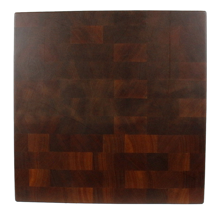 Bad Boy Boards Summit Jayne Butcher Block Sapele Wood 18x18x2 SUMMIT-JAYNE