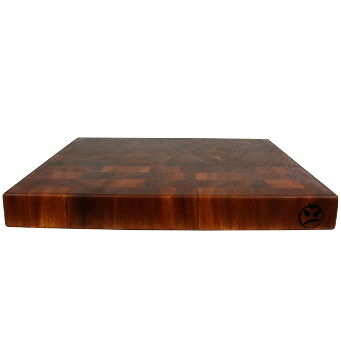 Bad Boy Boards Summit Jayne Butcher Block Sapele Wood 18x18x2 SUMMIT-JAYNE