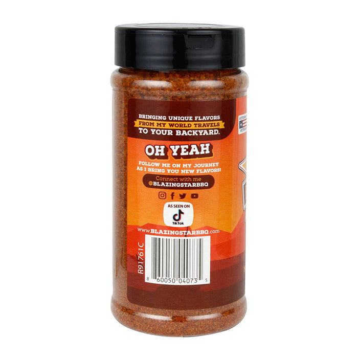 Blazing Star Pork'n Rub & Seasoning Sweet & Spicy Gluten Free No MSG 13.7 Oz