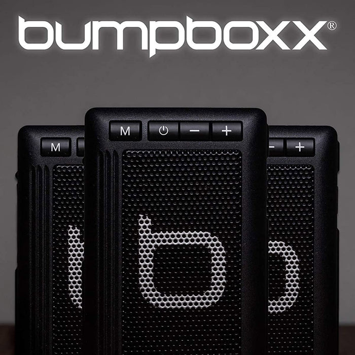 Bumpboxx Retro Pager Portable Bluetooth Speaker Clear Red Design