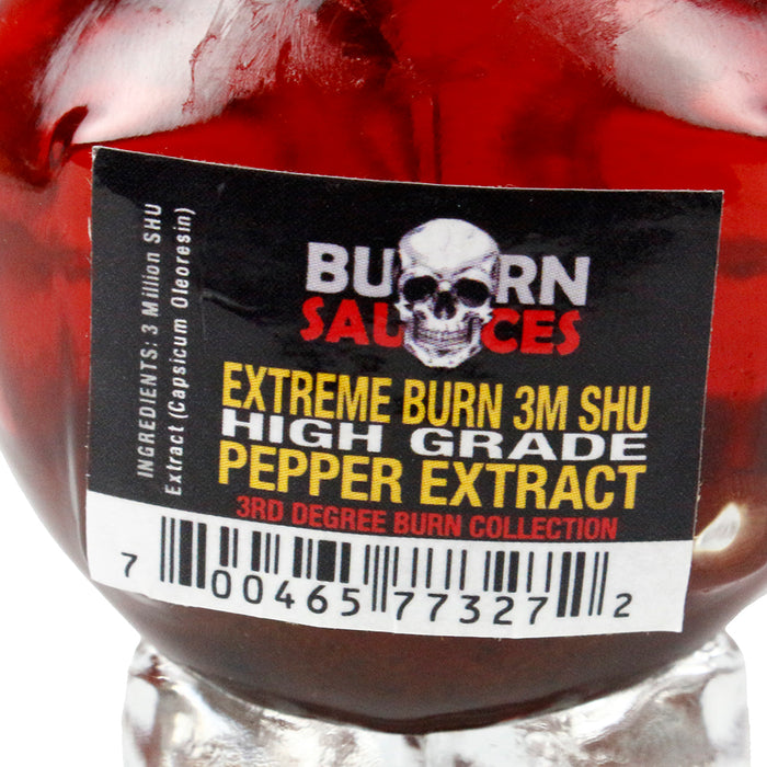 Burn Sauces Extreme Artifact with 3M Scoville Pepper Extract 1.7 Oz Extreme Heat