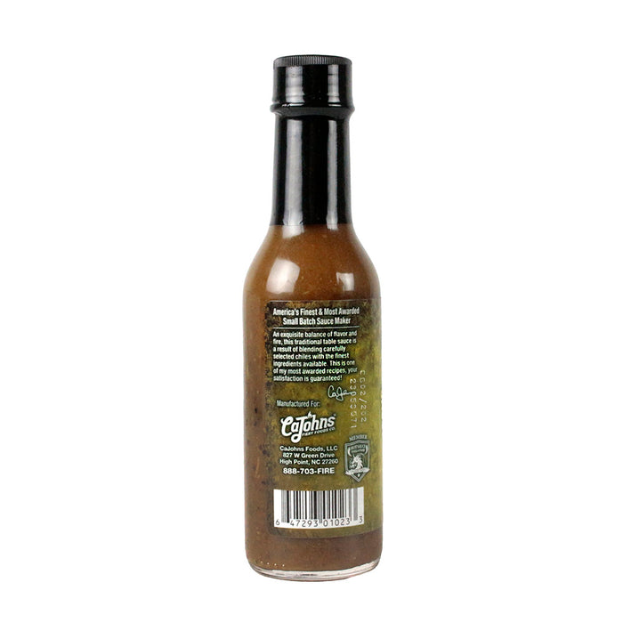 CaJohns Hot Pickle Sauce 5 oz Bottle Table Hot Sauce