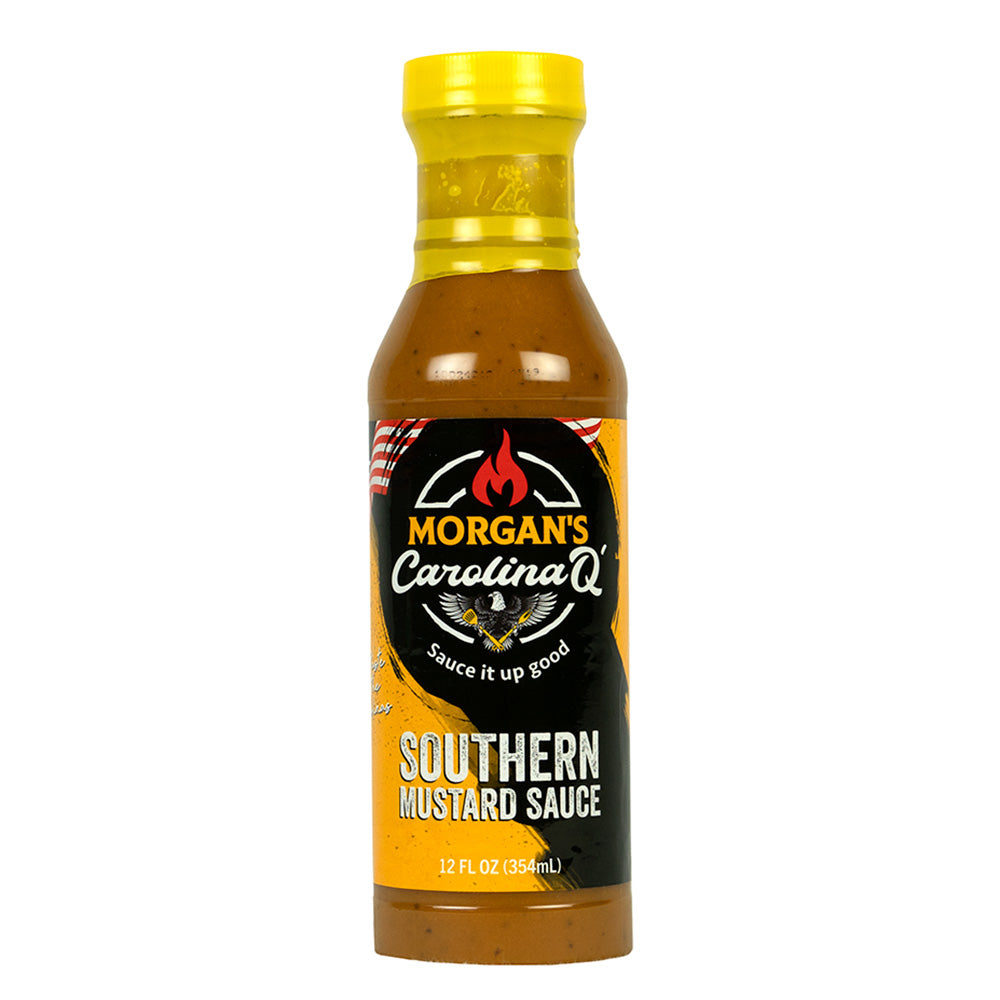 Morgan's Carolina Q Southern Mustard Sauce Bold & Tangy GMO & Gluten F ...