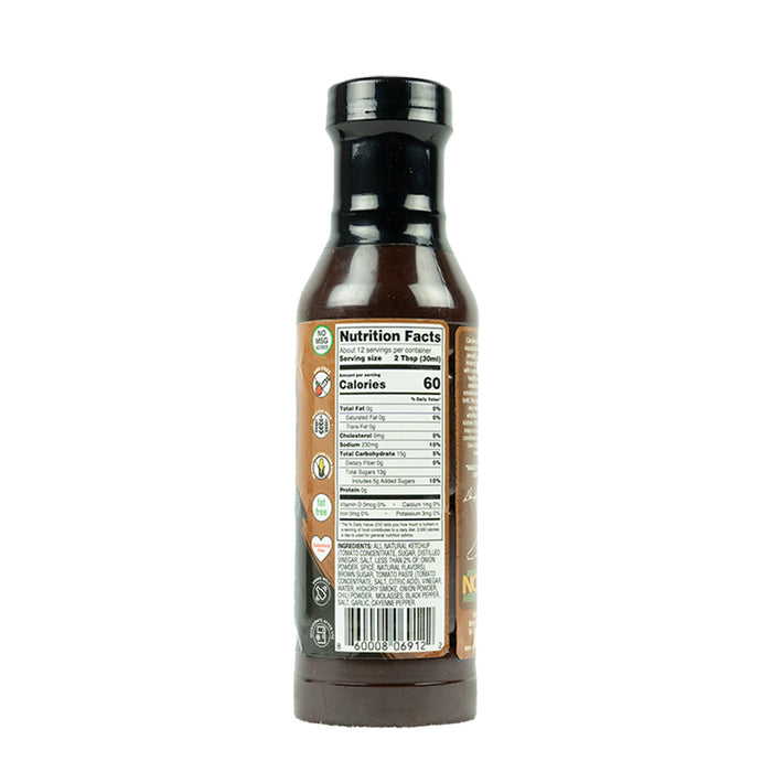 Morgan's Carolina Q Sweet Hickory Sauce Bold Tangy Smoky MSG & Gluten Free 12 oz