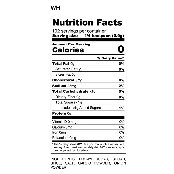 Casa M Spice Co Whole Hog Pork Seasoning 6 Oz Gluten Free Vegan CASAWHOLE