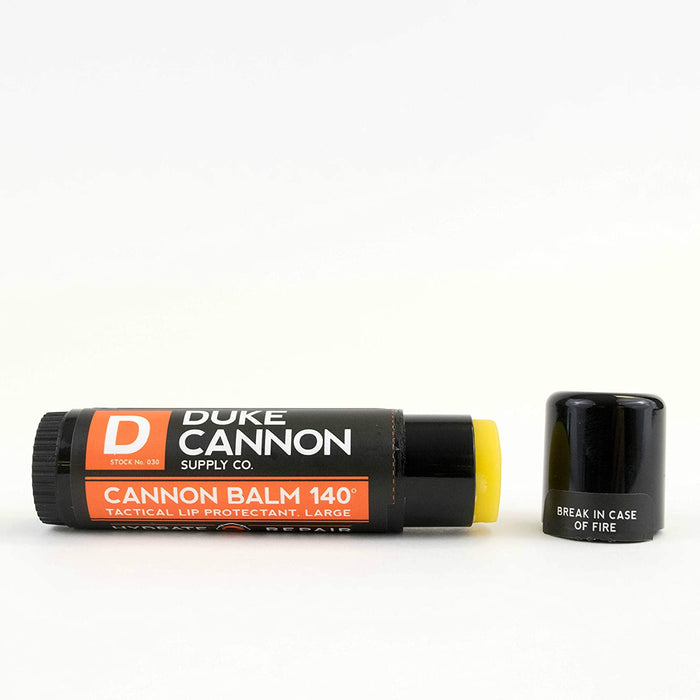 Duke Cannon Large Cannon Balm 140° Tactical Lip Protectant .56 Oz CBALM1401