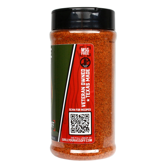 Grill Your Ass Off 12.5 oz Claymore Cajun Seasoning Spicy Flavor No MSG CLAYMORE