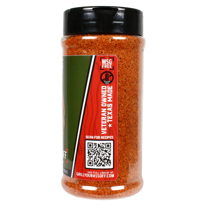 Grill Your Ass Off 12.5 oz Crispy's Mango Habanero Seasoning Tropical Sweet Heat