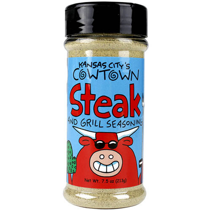 Cowtown Steak Grill Seasoning 7.5. Oz Kansas City Style Hint of Beef Flavor