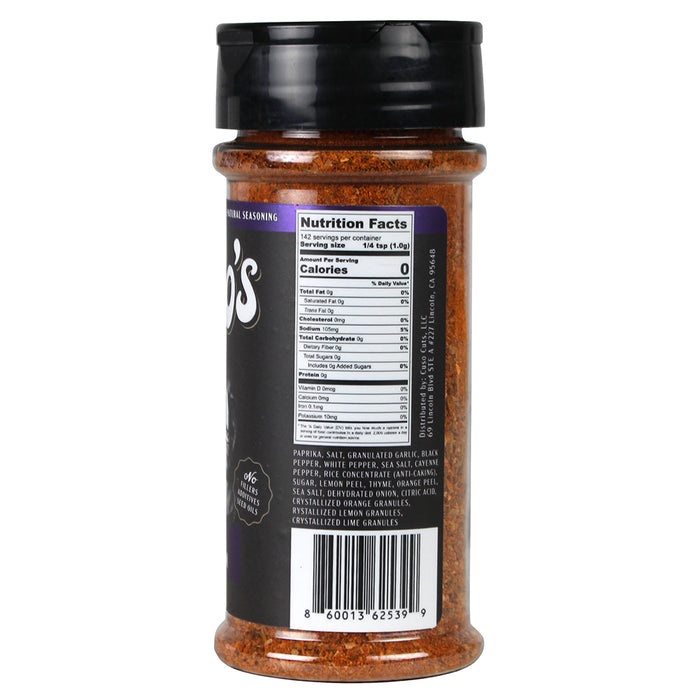 Cuso Cuts Cajun Explosion Seasoning 5oz Gluten Free Vegan All Natural CUSO-CAJUN