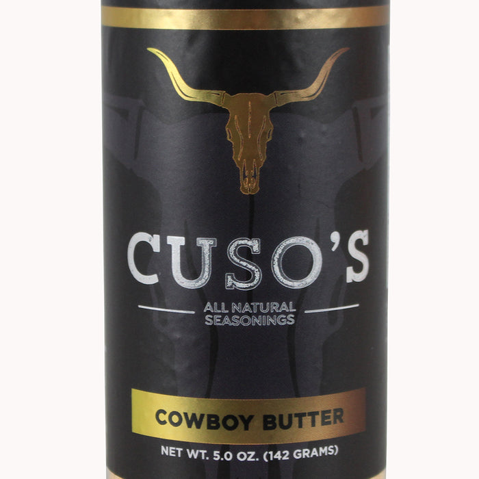 Cuso Cuts Cowboy Butter Seasoning 5 Oz Gluten Free All Natural CUSO-CBUTTER