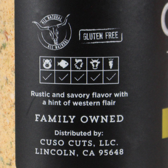 Cuso Cuts Cowboy Butter Seasoning 5 Oz Gluten Free All Natural CUSO-CBUTTER