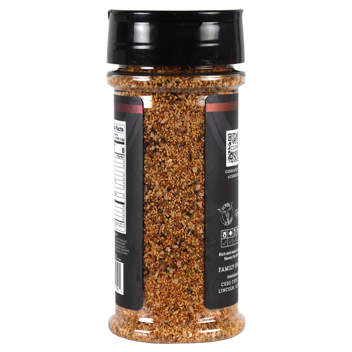 Cuso Cuts Maple Bourbon Seasoning 5 Oz Gluten Free Vegan All Natural CUSO-MAPLEB