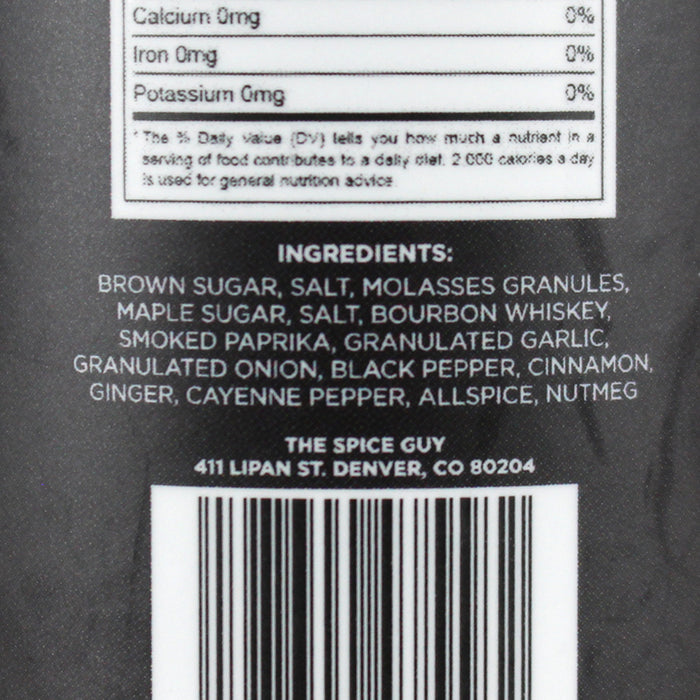 Cuso Cuts Maple Bourbon Seasoning 5 Oz Gluten Free Vegan All Natural CUSO-MAPLEB