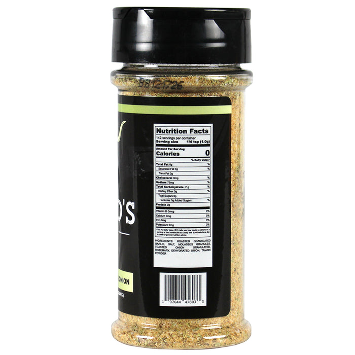 Cuso Cuts Roasted Garlic & Onion Seasoning 5 Oz Gluten Free Vegan CUSO-RGO