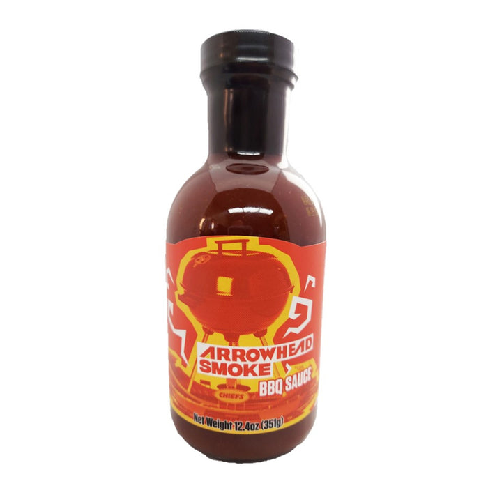 Chiefs Arrowhead Smoke BBQ Sauce Perfect Stadium Sauce All Natural 12.4 Ounces