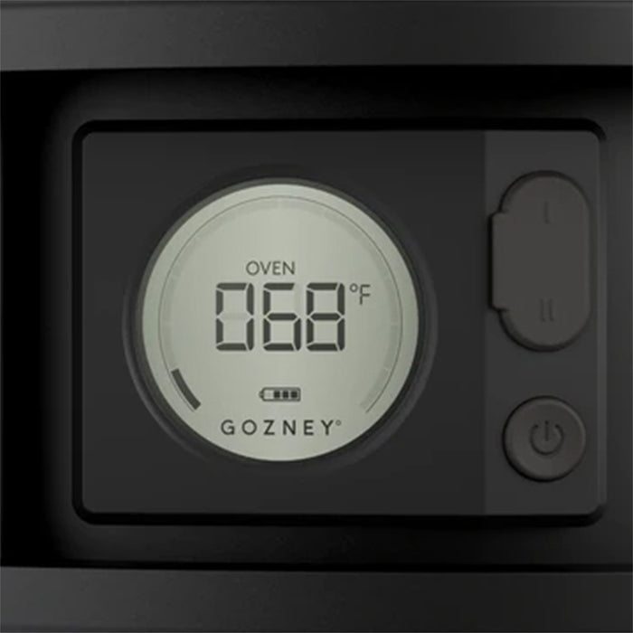 Gozney Dome Dual Fuel Pizza Oven LPG Black-Colored Domed Countertop Pizza Oven