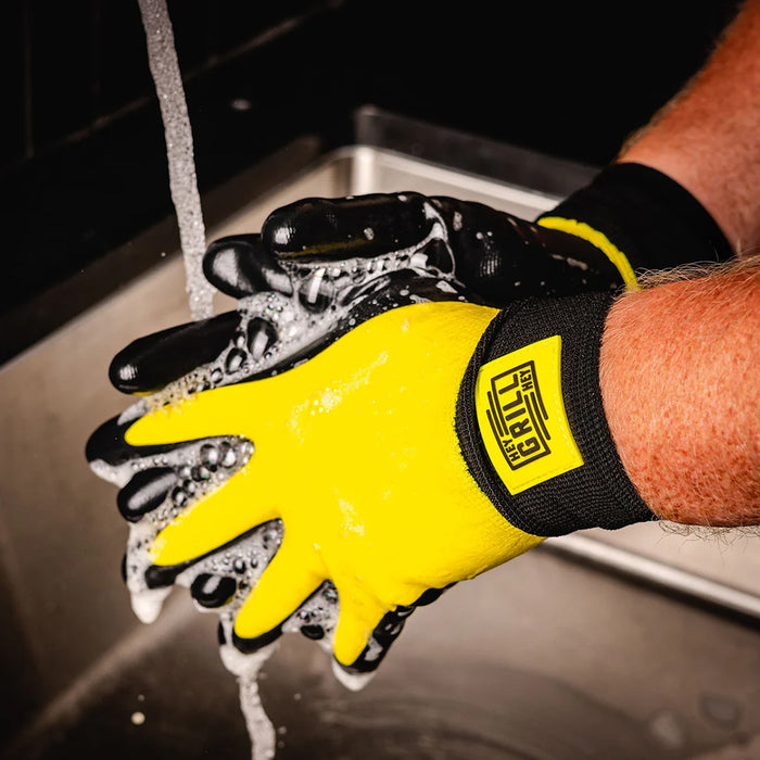 Hey Grill Hey Pitmaster Gloves Large Heat Resistant Up To 500 Degrees HGHGLOVESL