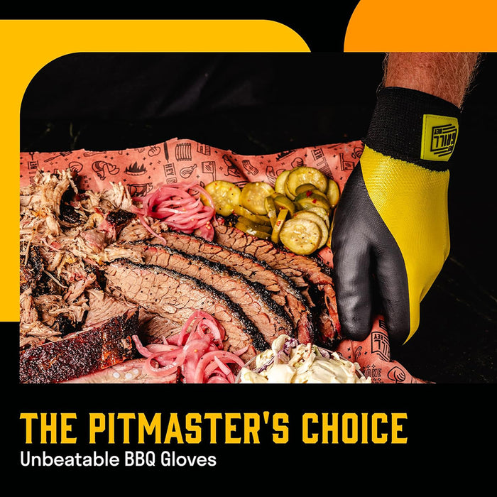 Hey Grill Hey Pitmaster Gloves XL Heat Resistant Up To 500 Degrees HGHGLOVESXL