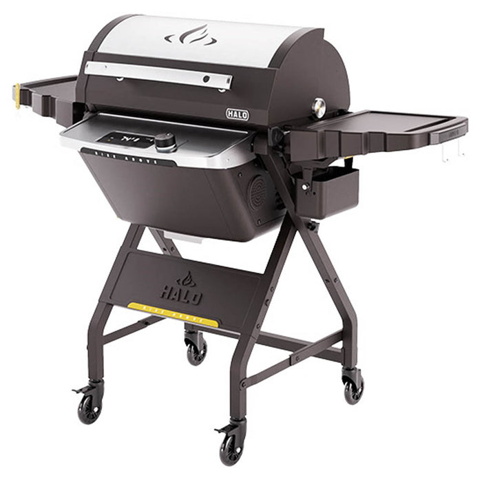 Halo Prime 550 Electric Pellet Grill With X Cart Portable Black HS-1001-XNA