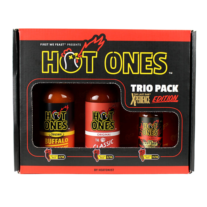 Hot Ones Mini Dab Challenge Hot Sauce Buffalo Classic Xperience HSP-HOMDC-4