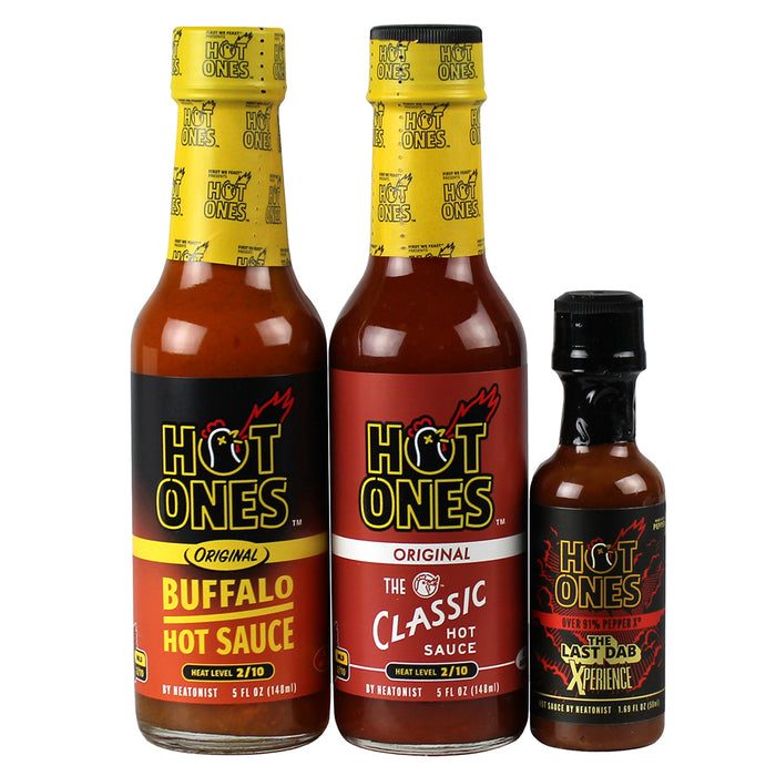 Hot Ones Mini Dab Challenge Hot Sauce Buffalo Classic Xperience HSP-HOMDC-4