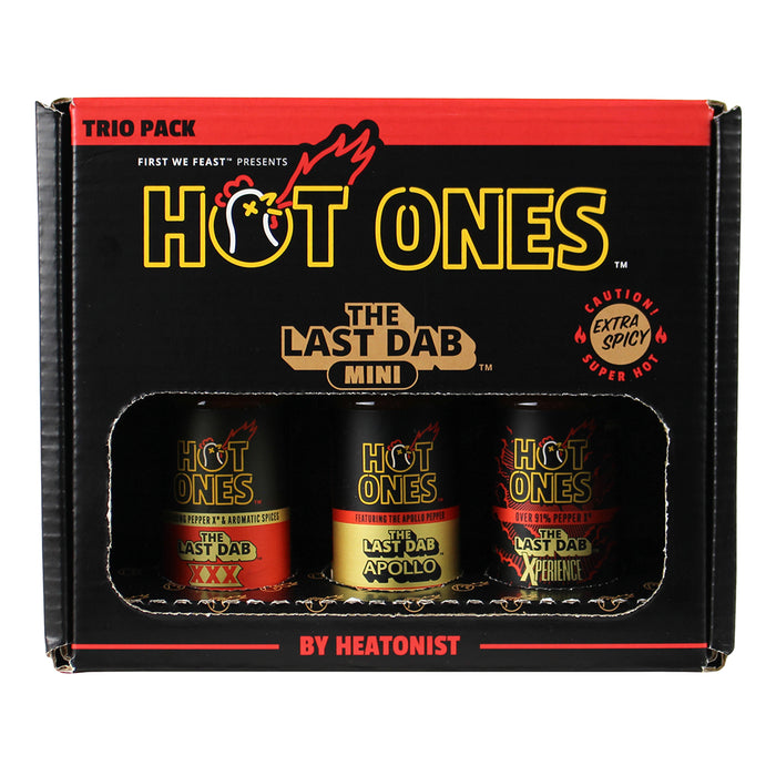 Hot Ones The Last Dab Mini Trio XXX Apollo Xperience Extra Hot HSP-LDTMINI-1