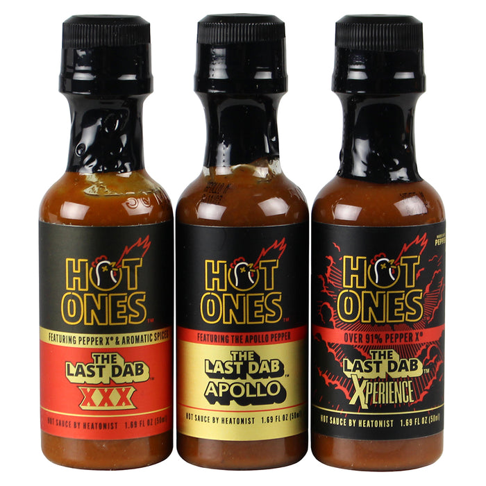 Hot Ones The Last Dab Mini Trio XXX Apollo Xperience Extra Hot HSP-LDTMINI-1