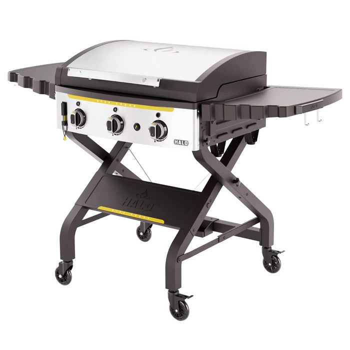 Halo Elite 3B Outdoor Propane Freestanding Griddle Stainless Steel 3 Burner