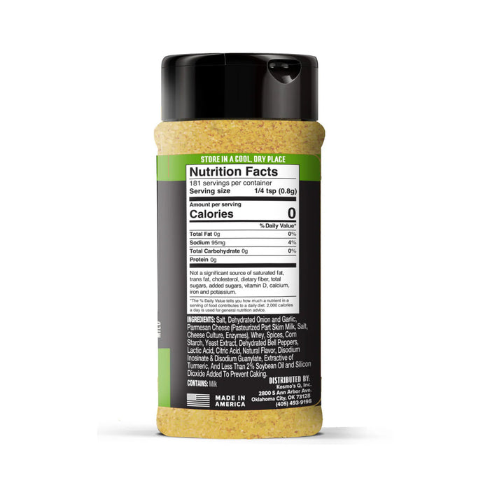 Kosmos Q Wing Dust Garlic Parm Wing Dusting Seasoning Competition Pit Master 5oz