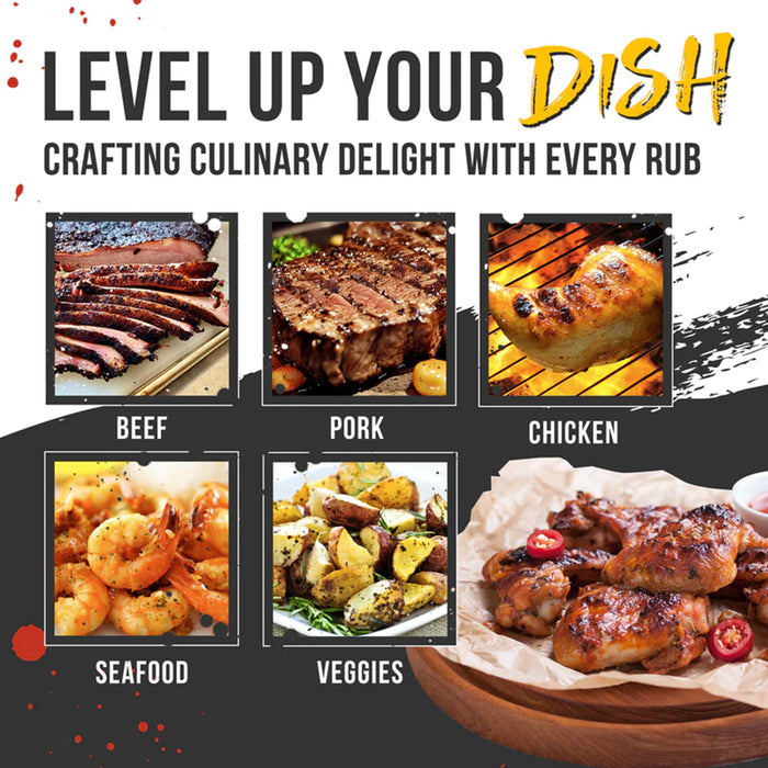 Lane's BBQ Signature Rub 2lb Bag Sugar Free Gluten Free No MSG LANES2LB