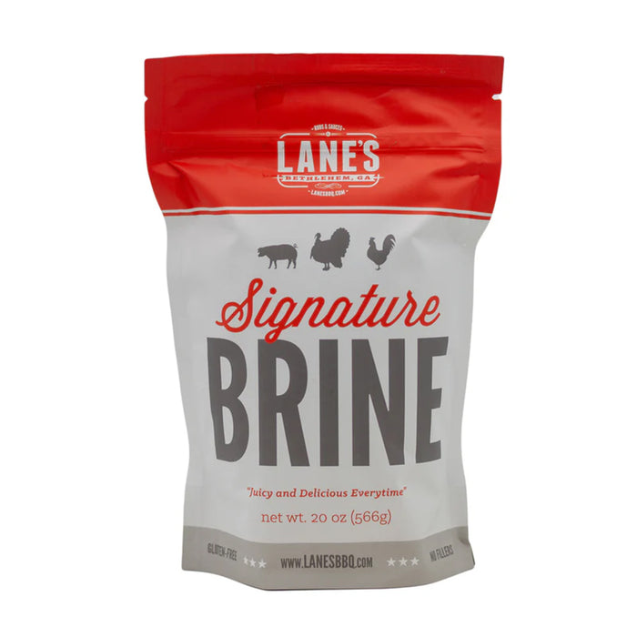 Lane's BBQ Signature Brine 20 Oz Gluten Free Apple Cider Vinegar LANESBRINE
