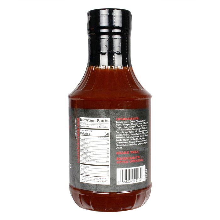 Loot N' Booty BBQ Cherry Chipotle BBQ Sauce Gluten Free All Natural 19.25 Oz