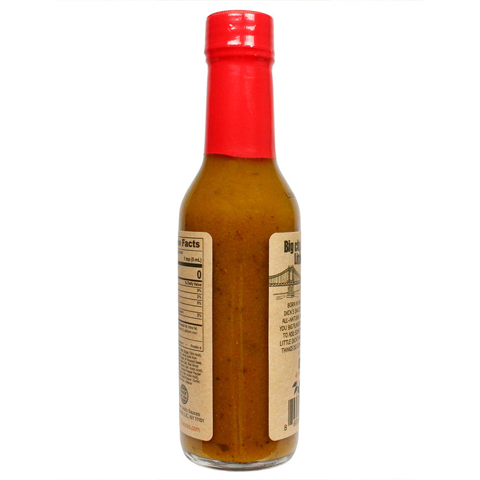 Little Dick's Ghost Pepper Pear Hot Sauce Gluten Free Spicy Small Batch 5 Fl Oz