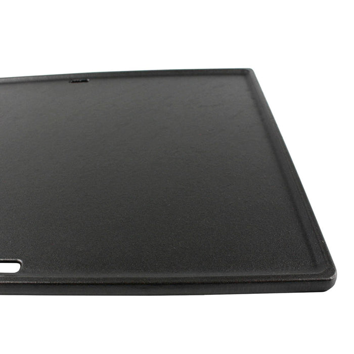 Mont Alpi Dual Sided Heavy Duty Cast Iron Griddle Plate Flat & Ridged Surface