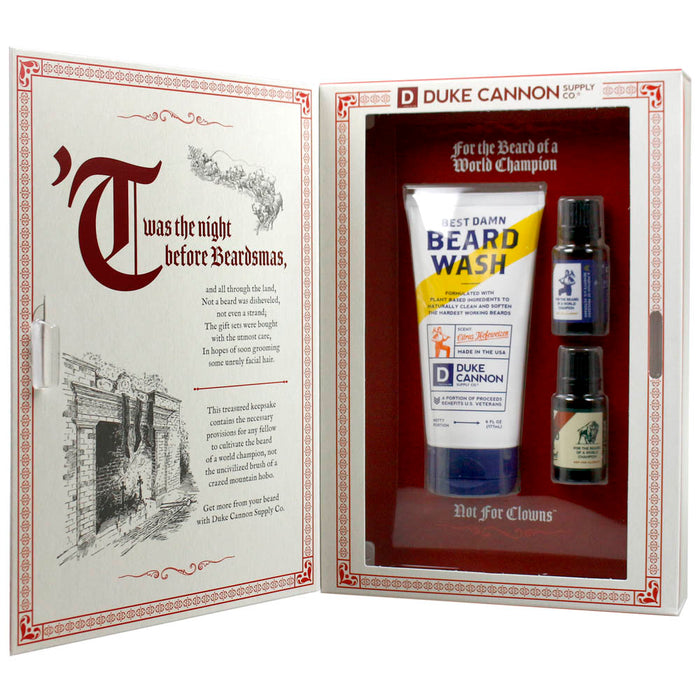 Duke Cannon Micracle on 34 Beardth St. Gift Set MIRACLEBOOK