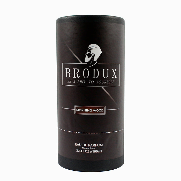 BroDux Morning Wood Handcrafted High Quality Natural Cologne 3.4 oz Spray Bottle