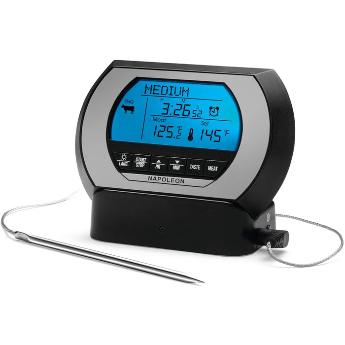 Napoleon Pro Wireless Digital Thermometer With LCD Display & Magnetic Belt Clip