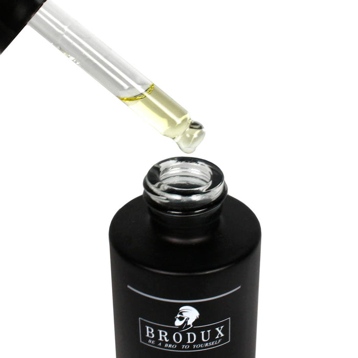 BroDux Obsidian Handcrafted Beard Oil Conditioner Moisturizer Scented 1 Ounce