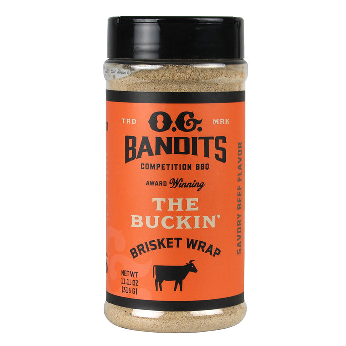 O.G. Bandits The Buckin' Brisket Wrap Rub Seasoning 11.11 Oz OG1030