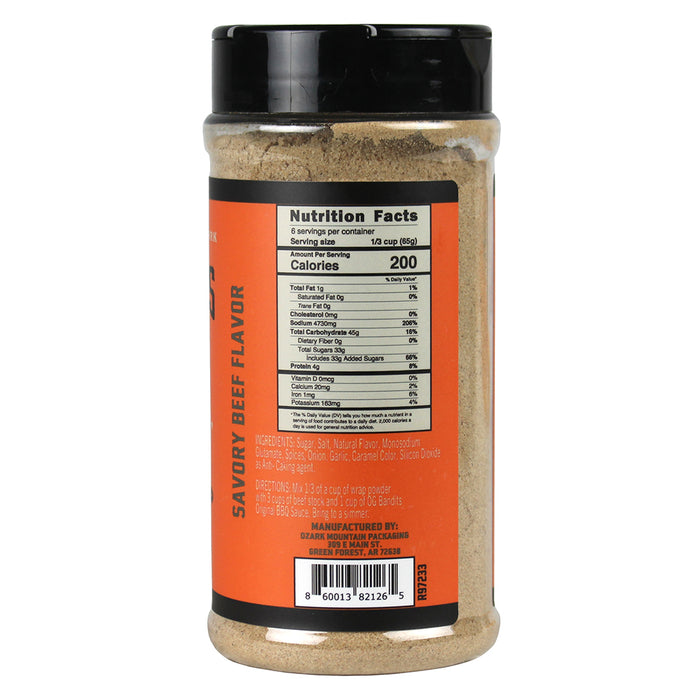 O.G. Bandits The Buckin' Brisket Wrap Rub Seasoning 11.11 Oz OG1030