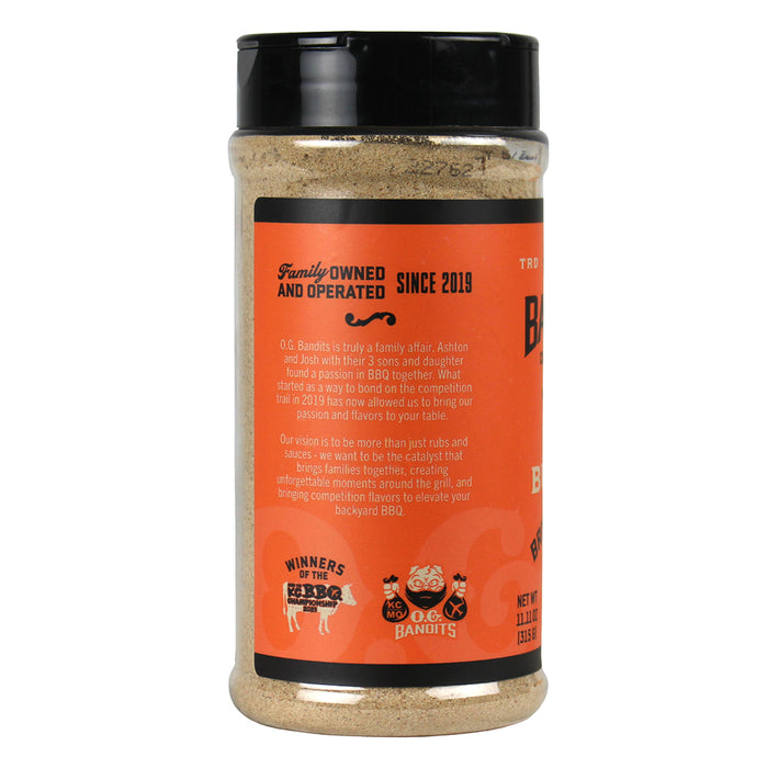 O.G. Bandits The Buckin' Brisket Wrap Rub Seasoning 11.11 Oz OG1030