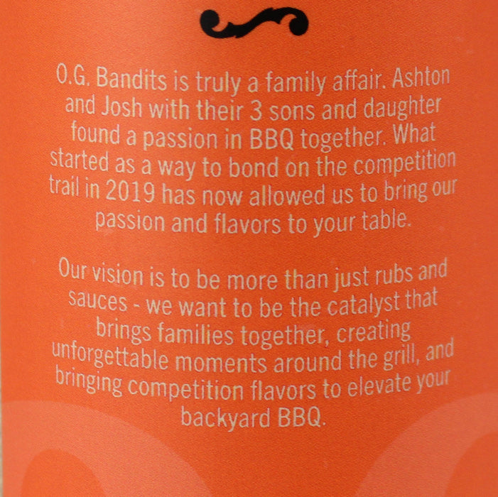 O.G. Bandits The Buckin' Brisket Wrap Rub Seasoning 11.11 Oz OG1030