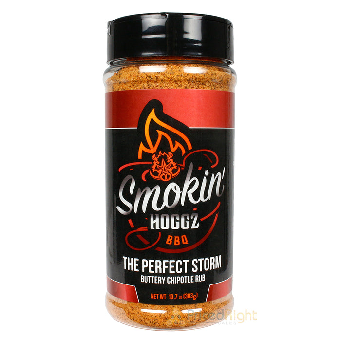 Smokin' Hoggz The Perfect Storm Buttery Chipotle Rub Protein & Veggies 10.7 Oz