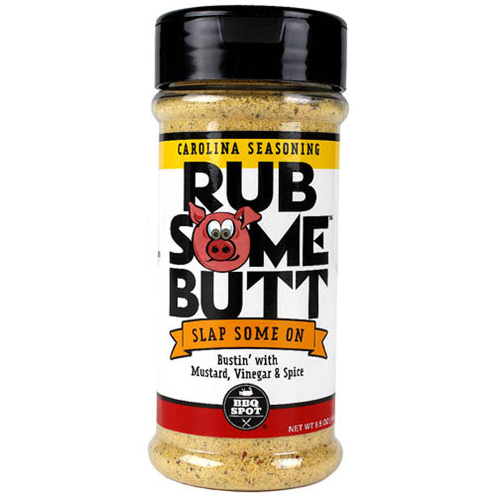 Rub Some Butt Carolina Style Barbecue Seasoning 6.5 Oz Mustard and Vinegar Based